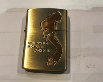 Michael Jackson petrol lighter rare