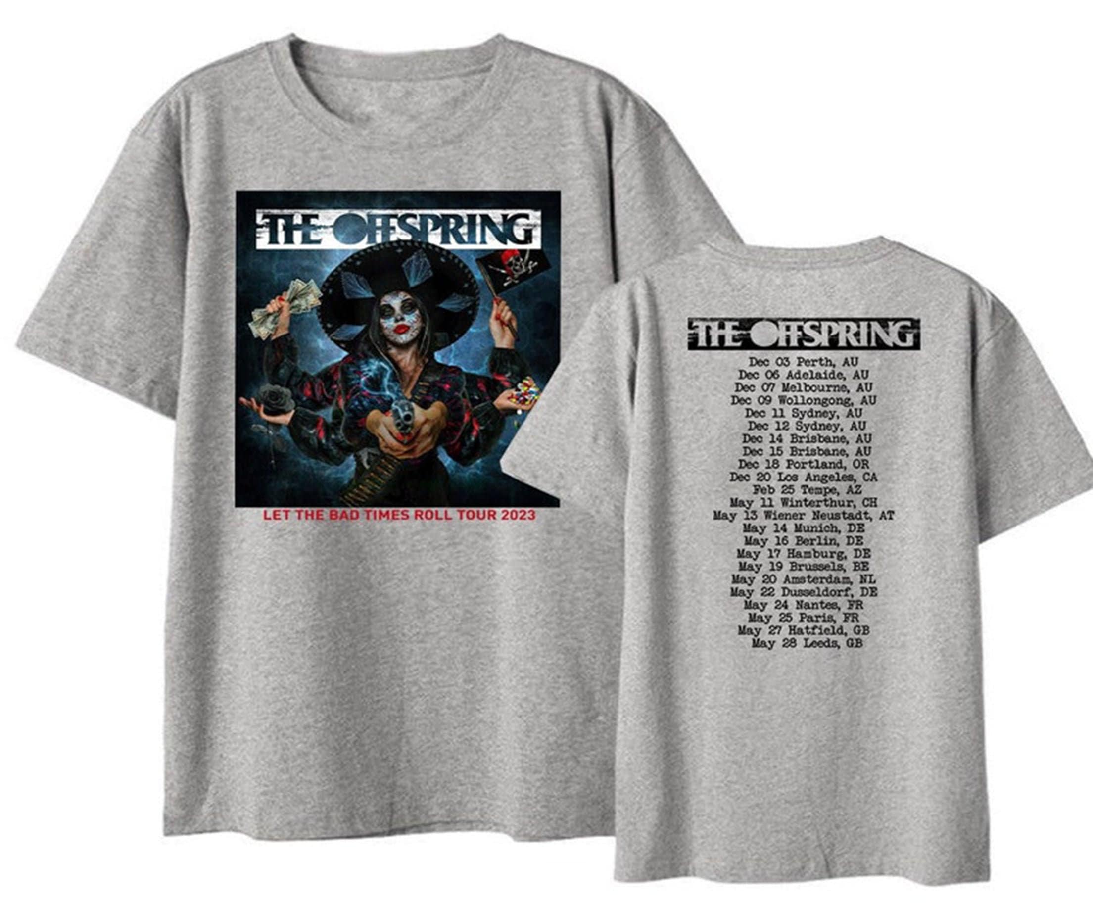 The Offspring Let The Bad Times Roll Tour 2023 Shirt, The Offspring