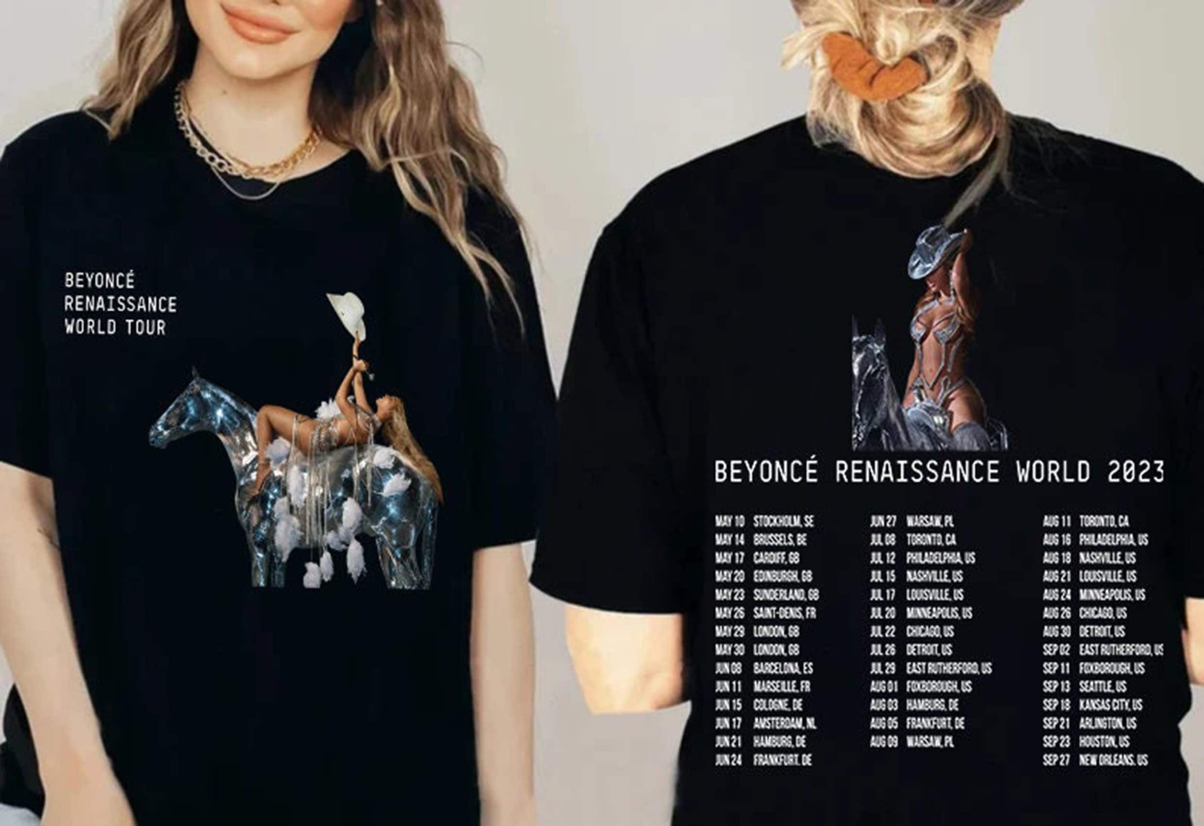 Beyonce Renaissance World Tour Merch, Beyonce Renaissance World Tour