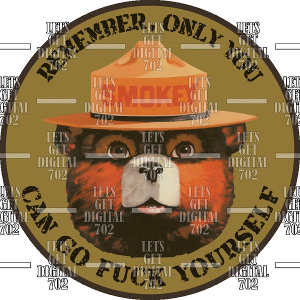 Smokey the Bear advice !!!! (2 files)