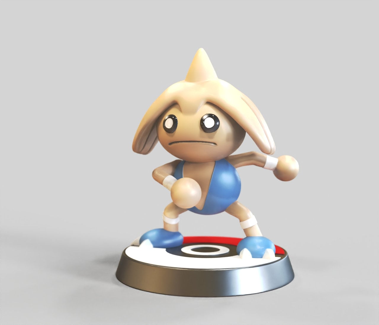 Pokemon Tyrogue Hitmonlee Hitmonchan Hitmontop | 3D Print Model