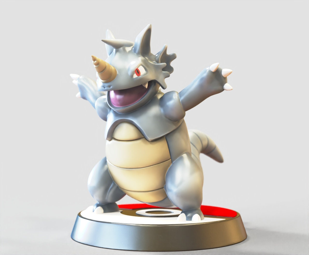 Onix and Brock Pokemon Figure Statue Pokemonfanart Gift -  Denmark