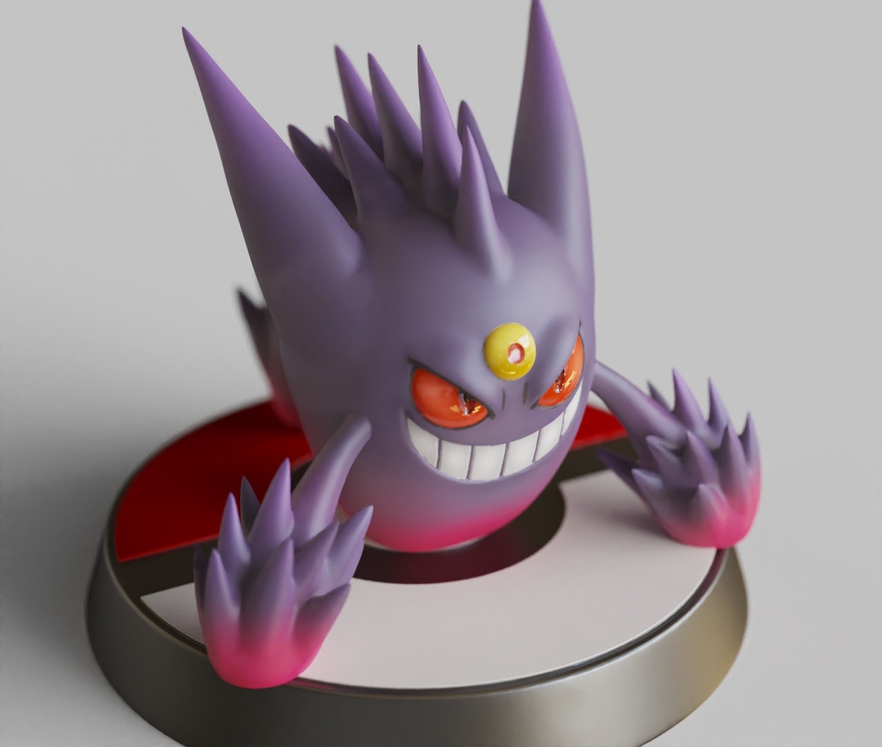 Mega Gengar Shiny - 3D model by Rashky (@rashky) [53e915e]