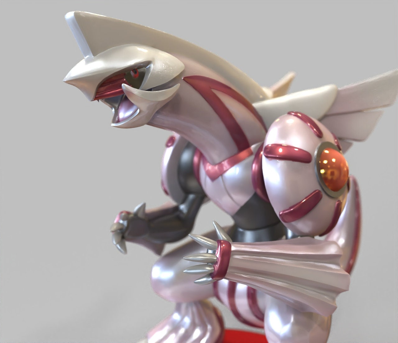 Palkia Pokemon Statue Figure Hand Painted Nintendo Gaming Decor Etsy