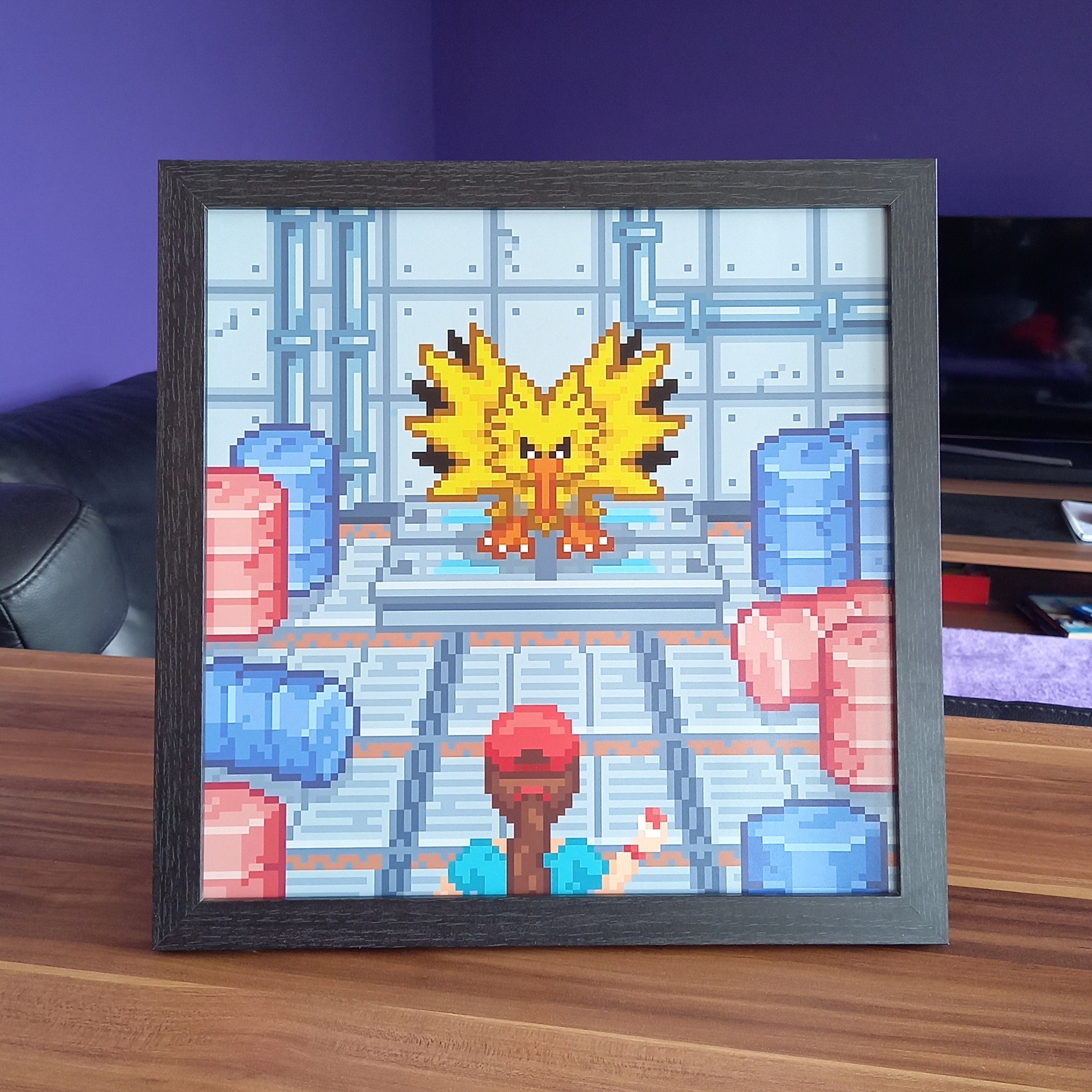 Kit Quadros Pokémon Articuno Moltres Zapdos Poster 23x33cm