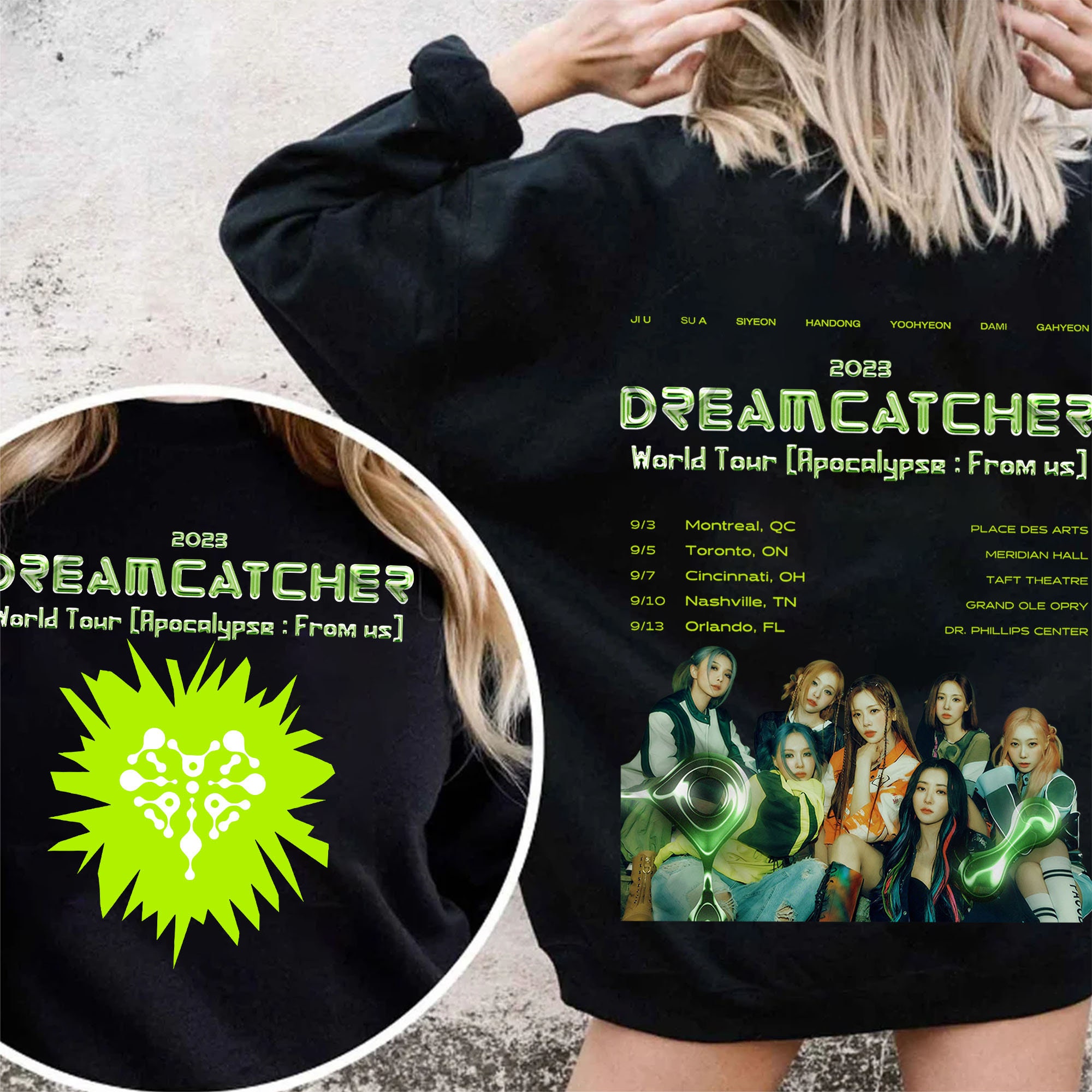 Dreamcatcher World Tour Apocalypse From Us Shirt Dreamcatcher Etsy
