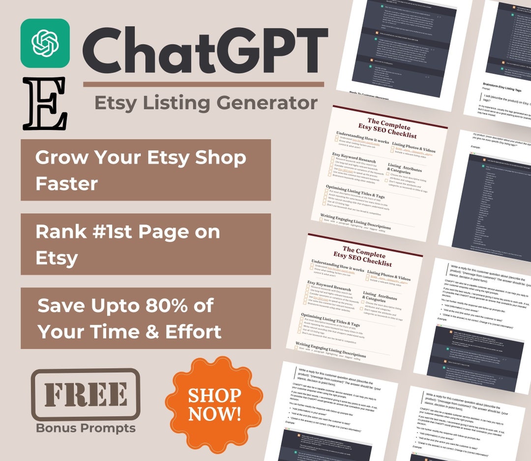 ULTIMATE Etsy SEO and New Shop Checklist, Improve Your Etsy Search ...