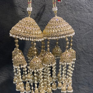 Punjabi Sikh Wedding Kaleera / Pakistani Wedding / Gold Kaleeras / Bridal Kaleera/ Indian Wedding Kaleera/ Wedding Kaleera/ Nikah / Sangeet/