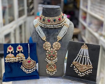 Artificial cheap navratan jewellery