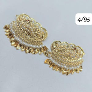 Punjabi Suii / Hairpin  For Wedding /One Gram Gold Hair Jewelery/ Golden Hair Sui/ Gold Plated Sui / Sangeet / Haldi / Mehndi / Jaggo