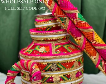 Indian Punjabi Wedding Ghadoli For Jaggo / Sikh Wedding Accessories / Ghdoli For Sangeet /Decorate Ghadoli For Jaggo / Indian Sikh Wedding /