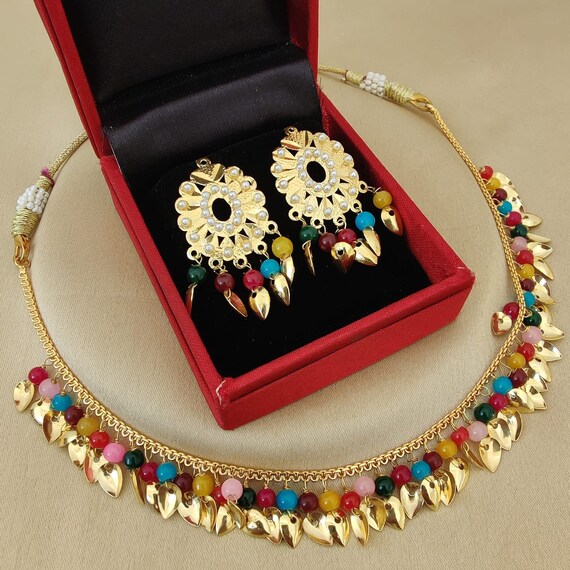 Punjabi jadau jewellery best sale