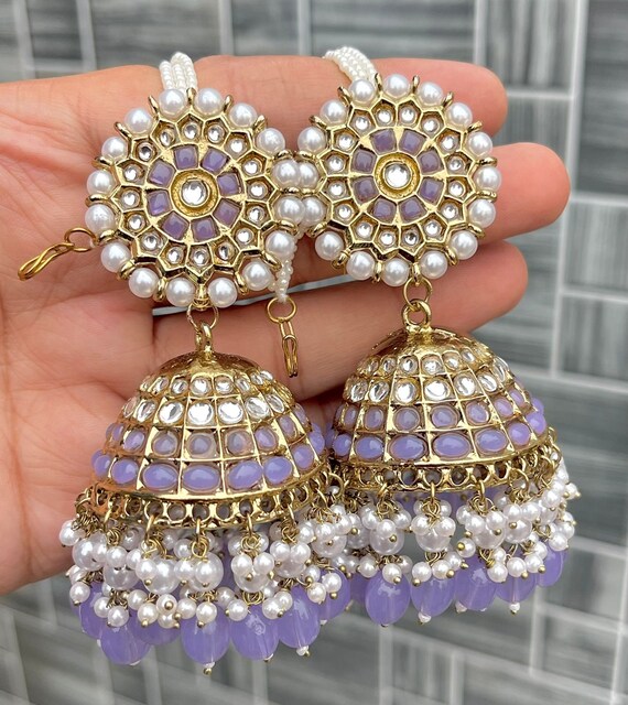 Punjabi Earrings Gold 2024 | favors.com