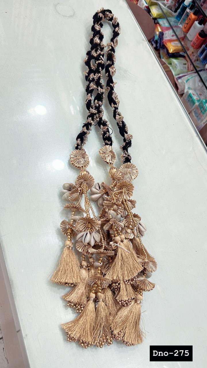 Parandiu Punjabi Mirror Parandi / Paranda for Wedding / Mirror Parandi / Golden ...