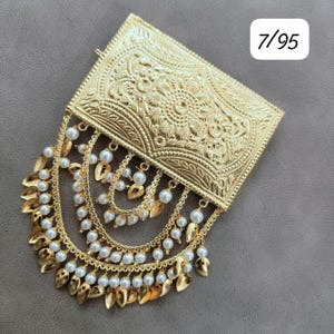Punjabi Suii / Hairpin  For Wedding /One Gram Gold Hair Jewelery/ Golden Hair Sui/ Gold Plated Sui / Sangeet / Haldi / Mehndi / Jaggo