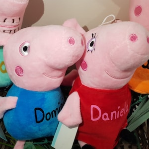 Peppa pig on sale plush keychain