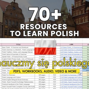 Polnisch lernen Bundle: Bücher, Arbeitsblätter, Videos (Digitaler Download)
