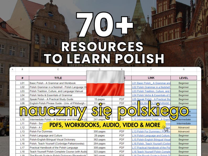 Polish Worksheets.pdf Learn Polish Bundle: Books, Worksheets, Videos (digital Download) - Etsy