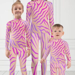 Custom Kids + Youth Rumi Hunter Outfit Separates with Personalized Skin Color Monster Markings Skin Tattoo Markings