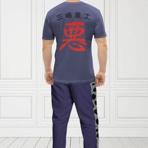 Conjunto de 2 piezas con estampado de Jaguar de lucha libre unisex, ropa de calle informal, cosplay, atuendo de convención de cómic, ropa deportiva, aspecto retro para videojuegos