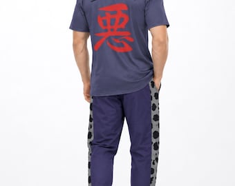 Conjunto de 2 piezas con estampado de Jaguar de lucha libre unisex, ropa de calle informal, cosplay, atuendo de convención de cómic, ropa deportiva, aspecto retro para videojuegos