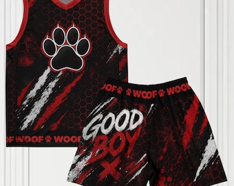 Unisex Furry Inspired Streetwear\Sportswear Set Tanktop + Shorts  Custom Color Options