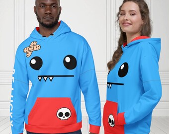 Unisex Monster (zip) Hoodie Scene Kid Fashion Cute Relaxed Fit