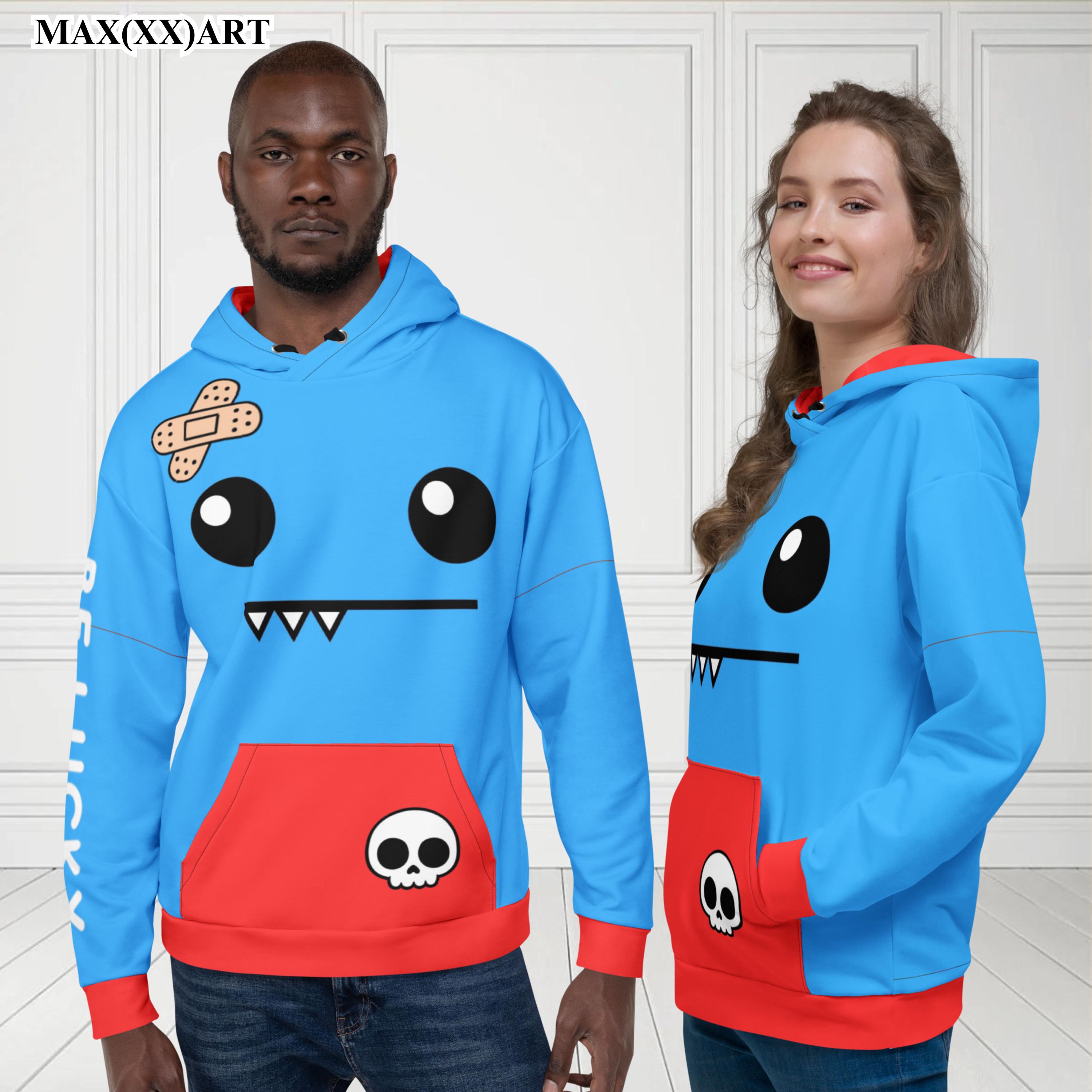 Unisex Monster (zip) Hoodie Scene Kid Fashion Cute Relaxed Fit