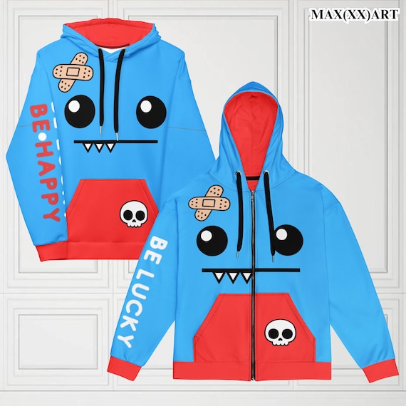 Unisex Monster (zip) Hoodie Scene Kid Fashion Cute Relaxed Fit