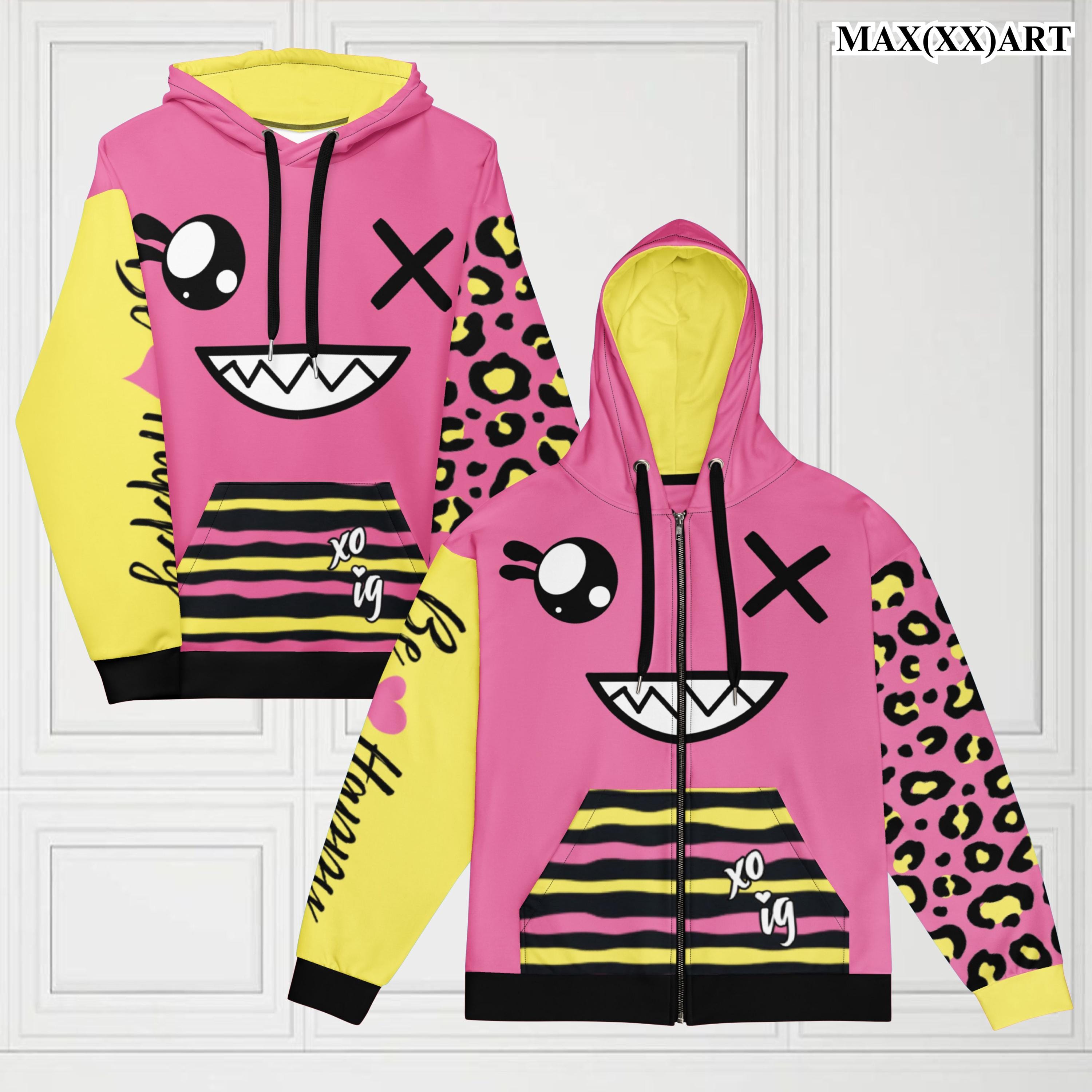 So so Happy Monster Hoodie - Etsy Canada