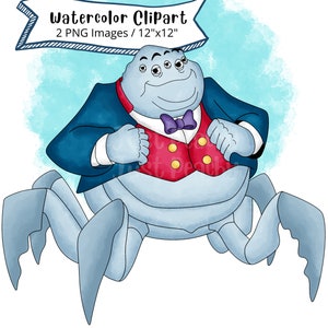 Henry J van Monsters Inc aquarel clipart set, schattige cartoon, PNG, hoge resolutie, transparante achtergrond, hand getrokken, hoge resolutie