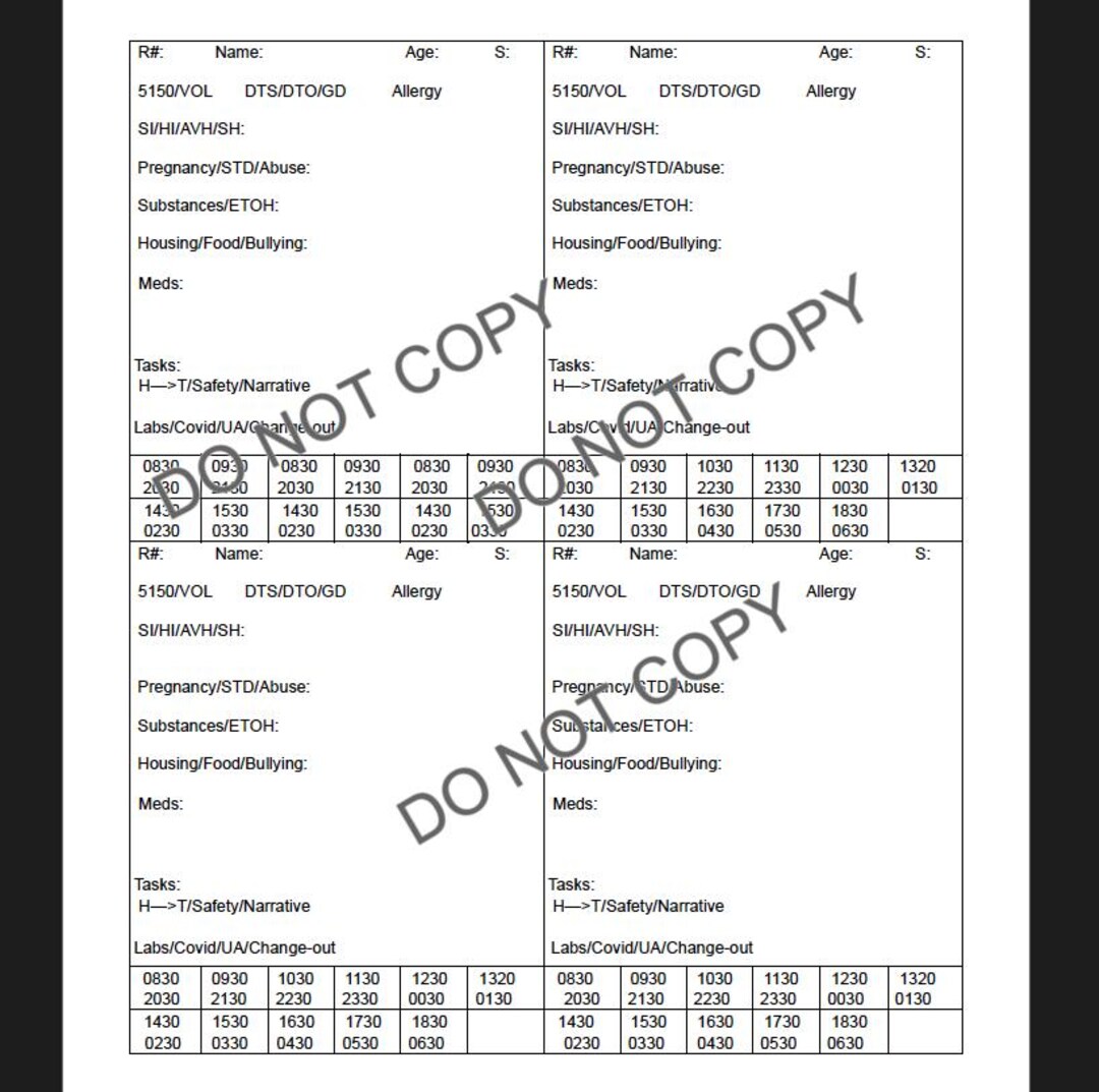 Ed Patient Experience Worksheet.pdf 4-patient Psychiatric ED Assessment Sheet for CA Adults, Report Sheet ...