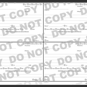 Psych Nurse Report Sheet for patients, Psychiatric Nurse Brain, Behavioral Health Nurse, Mental Health, PDF