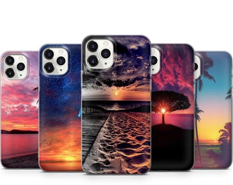 Sunset  Phone Case For iPhone 15 14 13 12 11 X Xs XR 8 SE Samsung S23 S22 S21 S20 S10 A10 A12 A13 A14 A31 A33 A51 A52 A53 A71 A72