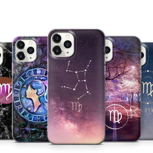 Virgo (Virgin) zodiac Phone Case For iPhone 11 12 13 14 X Xs Xr SE Samsung S23 S22 S21 S20 S10 A13 A14 A21 A30 A50 A70 A80