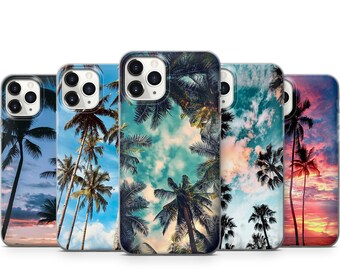 Palm tree Phone Case For iPhone 15 14 13 12 11 X Xs XR 8 SE Samsung S23 S22 S21 S20 S10 A10 A12 A13 A14 A31 A33 A51 A52 A53 A71 A72