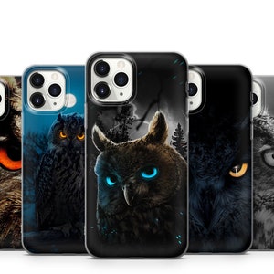 Owl Phone Case: Creative Protective Design Cover for iPhone, Samsung & Google Pixel