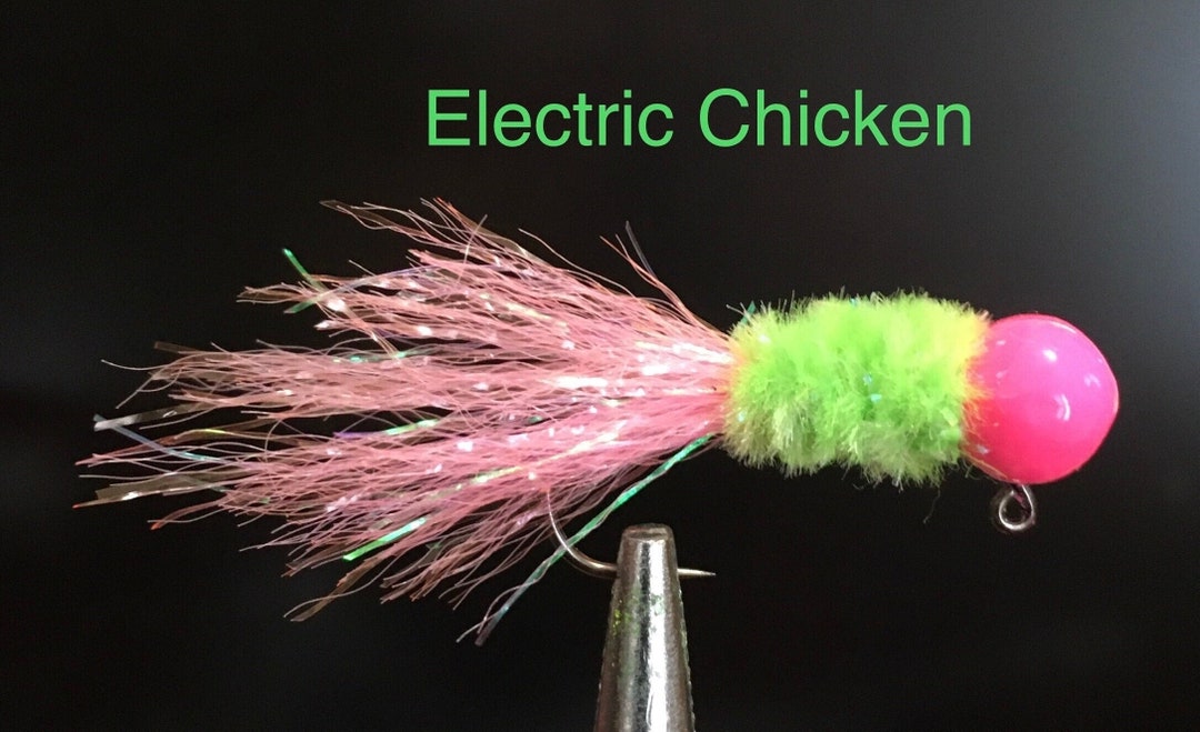 Crappie Jig Electric Chicken Etsy