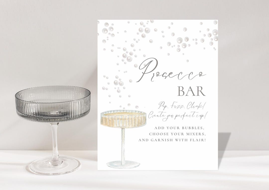Prosecco Bar Sign Bridal Shower - Il 1080xN.6546760156 Ecdn