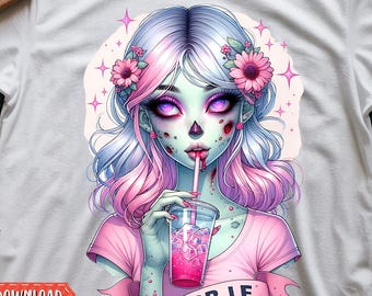 Pink Mombie Halloween png | Cute Zombie Mom png | Funny Zombie Mom png | Girly Spooky Season png | Halloween Mom png | Spooky Moms Club jpg