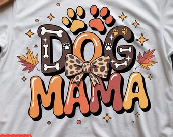 Retro Hund Mama png | Hundeliebhaber png | Boho Herbst png | Coquette Bow Hund Mama png | Hunde Mama png | Hunde Liebhaber Herbst png | Hundemama Thanksgiving jpg