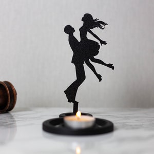 Candle holder Candle holder Chinese shadow Love Couple Love Romantic Decoration Design By Vibe3D image 2