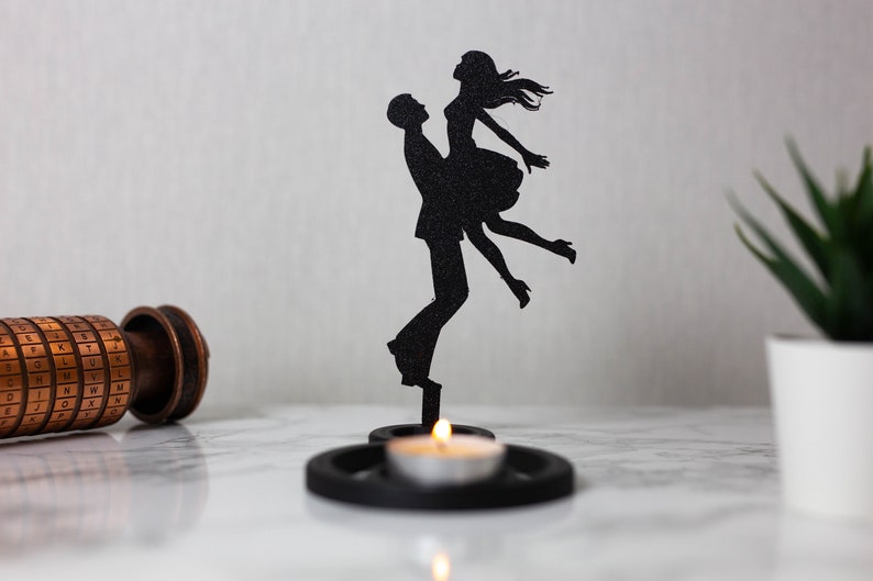 Candle holder Candle holder Chinese shadow Love Couple Love Romantic Decoration Design By Vibe3D image 2