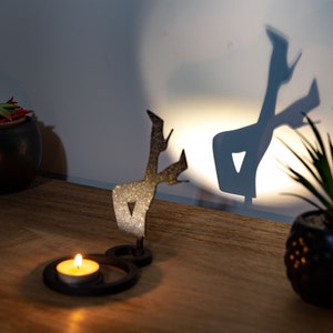 Candle holder Candle holder Chinese shadow Sexy Woman Legs Romantic Decoration Design By Vibe3D image 1