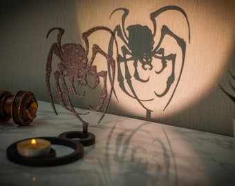 Candle holder - Candle holder - Chinese shadow - Spider - Halloween - Horror - Monster - Decoration - Design - By Vibe3D