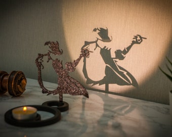 Candle holder - Candle holder - Chinese shadow - Michael Jackson - Dancer - Actor - Singer - Star -Decoration - Design - By CandleGifts3D