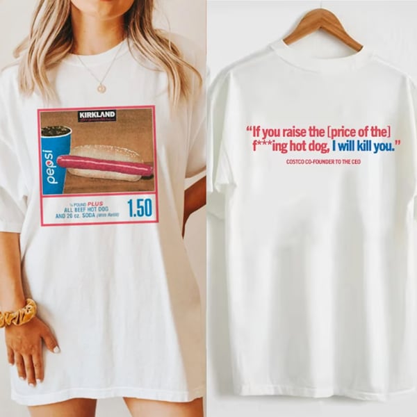 Hot Dog Combo Shirt Etsy