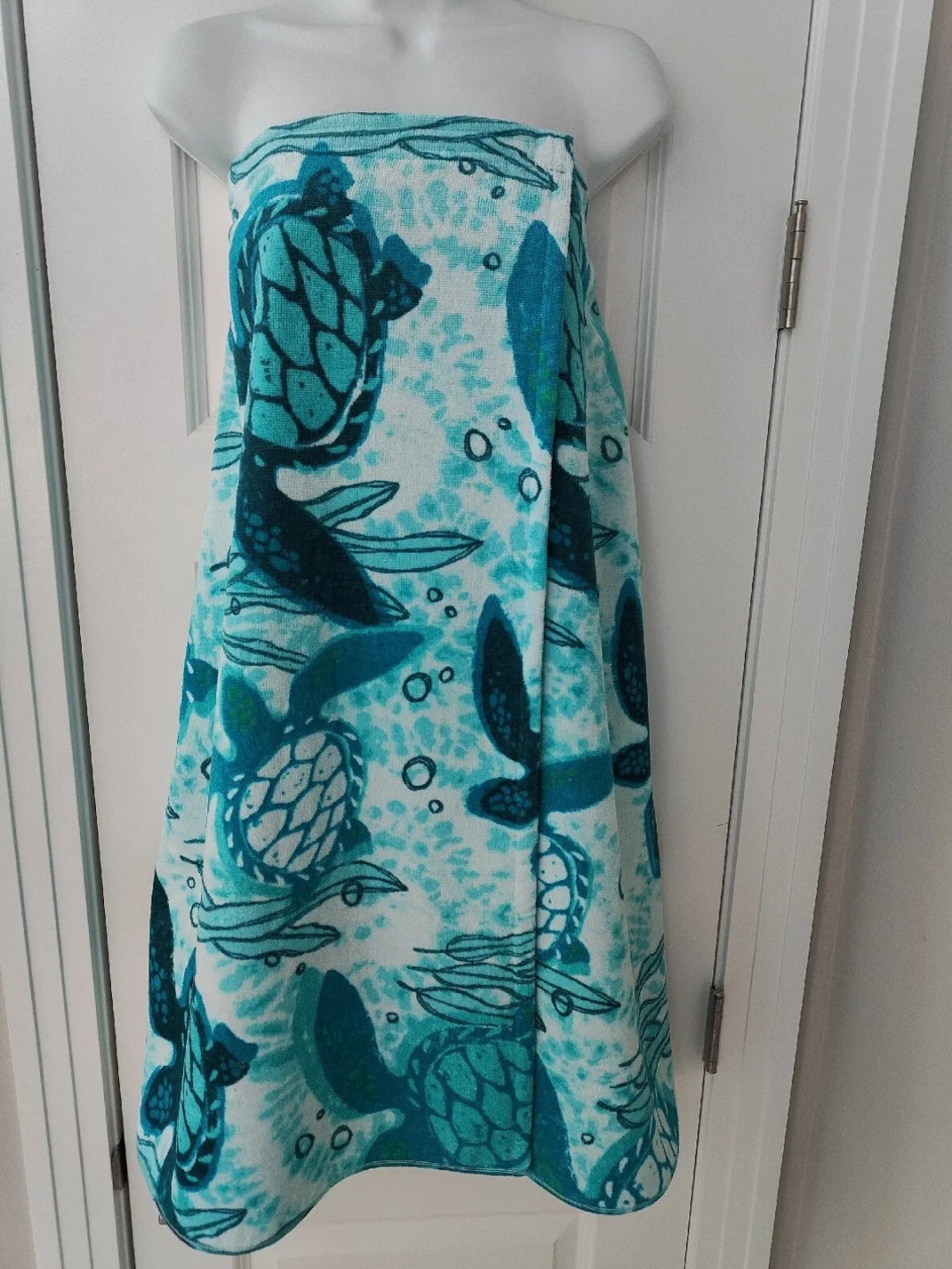 Women Ladies Cotton Terry Spa Beach Bath Shower Body Towel Wrap Plus