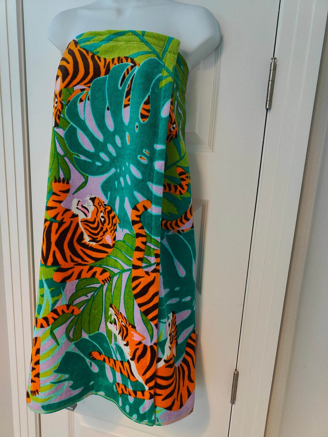 Women Ladies Cotton Terry Spa Beach Bath Shower Body Towel Wrap Plus