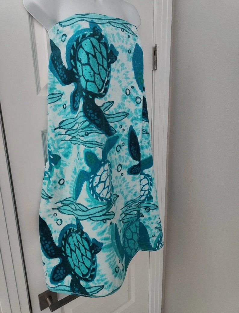 Women Ladies Cotton Terry Spa Beach Bath Shower Body Towel Wrap Plus